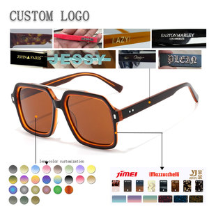Square <b>Frame</b> Sunglasses Tortoise Shell Full Rim Anti-Uv Protection Unisex Adult Lightweight Resin Lens - Product Image 2