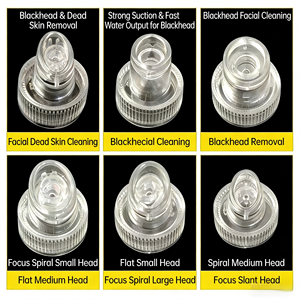 Cabezales de Repuesto de Seis Tipos para Máquinas de Limpieza Facial con Burbujas Pequeñas de Hidrógeno y Oxígeno y Eliminación de Puntos Negros - Product Image 5