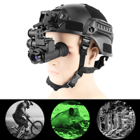 MAIP NVG10 Casque Monté Thermique Infrarouge Image Vision Nocturne Casque Monoculaire Télescope Lunettes Vision Nocturne Monoculaire