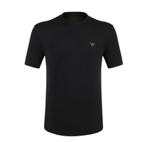 T-shirts personnalisés en coton 210 g/m², style décontracté polyvalent, coupe exquise, confortable, uni, col rond imprimé