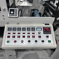 Machine d'impression empilée à 3 couleurs modèle RTRY-1250 avec barre de rotation et sécheur UV LED