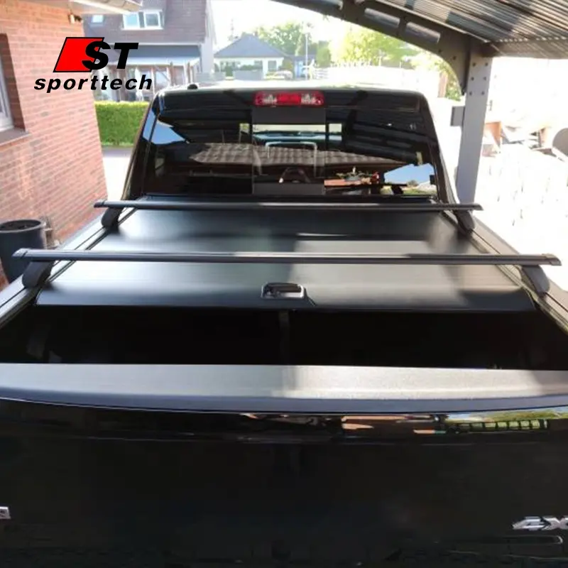 ODM / OEM 개폐식 하드 픽업 Tonneau 침대 커버 롤러 뚜껑 닷지 RAM 1500 블랙 4X4 픽업 트럭 자동차 자동차 하드 타입