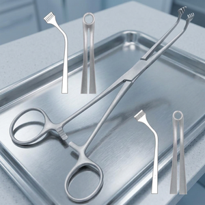 ชุดเครื่องมือผ่าตัดคีมจับเอ็น Herz Tendon Seizing Forceps รุ่น F6-309 ได้รับการรับรองมาตรฐาน CE ISO13485 ประเภท Class I สำหรับใช้ในห้องผ่าตัด - Product Image 2