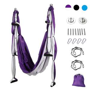Yoga Swing & Hamac <span class=keywords><strong>Kit</strong></span> Adulte OEM Soutien Sac <span class=keywords><strong>de</strong></span> Transport/Sac d'opp Sous 10 Ft 3-7 Jours Ouvrables 200 20-30 Jours 250*150cm Nylon, tissu - Product Image 2