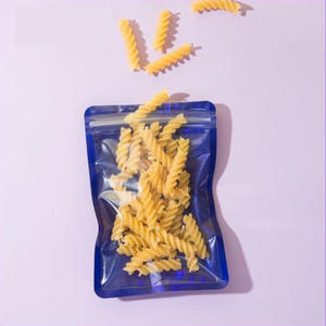 Petits sacs en plastique transparents recyclés à fermeture éclair avec fermeture éclair noire - Product Image 4