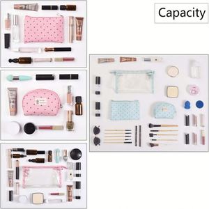 Factory Direct New Explosion Model <b>Transparent</b> Cosmetic <b>Bag</b> PVC Three Piece <b>Makeup</b> <b>Bag</b> Cosmetic <b>Bag</b> - Product Image 2