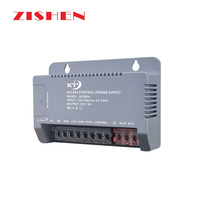 Boîtier d'alimentation pour caméra CCTV 60W ZISHEN, sortie unique 12V 5A 4CH, accessoires CCTV