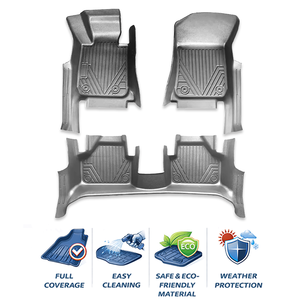 Alfombrillas de Coche 5D TPE Hechas a Medida para <span class=keywords><strong>Toyota</strong></span> RAV4 2026 LHD, Alfombrillas Antideslizantes Impermeables para Todo Clima - Product Image 2