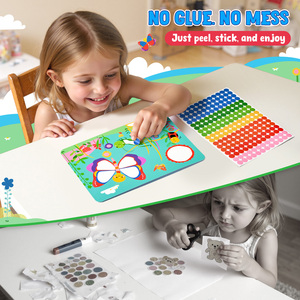 Joycat Giochi Educativi per la Prima Infanzia, Serie Animali, Kit di Adesivi Fai-da-Te per Arte e Artigianato, Giocattoli Educativi per Bambini - Product Image 4