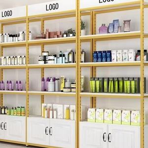 Expositor de Lujo Personalizado para Salón de Belleza, Estante de Exhibición para Cosméticos, Mueble de Exhibición para Tienda de Cosméticos - Product Image 4