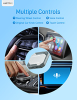 Adaptador Inalámbrico CarPlay para Auto con Android 13 y 4GB+64GB de Almacenamiento, Sistema Multimedia con Control por IA