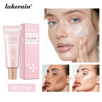 Fond de teint liquide Lakerain Luminous, hydratant, couvrance naturelle, longue tenue, anti-bavures, contouring, illuminateur