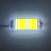 Ampoule LED ultra-lumineuse mini pour voiture, camion, plafonnier, lampe de lecture, intérieur, COB 12V 24V, lampe de panneau intérieur ultra-mince pour auto