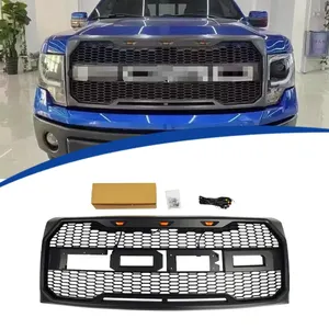 ตะแกรงกันชนหน้ารถยนต์ StarNav แบบ Plug and Play สำหรับ F-150 ปี 2009-2014 รุ่นตาข่ายล่าง ครอบตะแกรง อุปกรณ์ตกแต่งรถยนต์ - Product Image 1