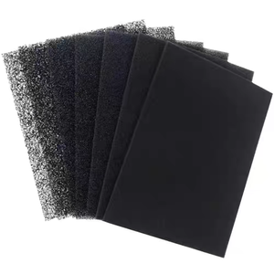 Hoja de algodón con filtro de carbón activado de alta adsorción 1M * 2M 90% eliminación de benceno y 1000 mg/g Valor de yodo para purificador de aire - Product Image 4