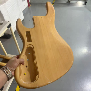 Guitare Basse Électrique OEM ODM 4/5 Cordes, Corps en Acajou, Touche en Palissandre, 24 Frettes, Équipée d'un Micro - Product Image 5