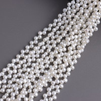 Perles de culture d'eau douce naturelles AAA de 4-5 mm (blanc/rose/violet) - Perles bouton percées sur le dessus, forme ronde et lustre intense, pour boucles d'oreilles clous