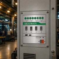 SEXANKA KNX EIB Système d'automatisation de la maison intelligente, Développement personnalisé, Actionneur de commutation, Moteur AC, Matériau plastique, Automatisation à 4 voies