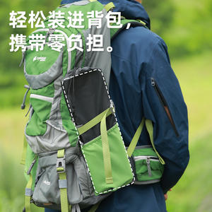 Table pliable d'extérieur en alliage d'aluminium, vert militaire, légère, portable, pour camping et pique-nique, rectangulaire, ouverture rapide - Product Image 4