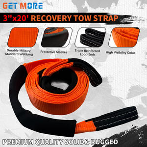 Tree Saver Heavy Duty Recovery 30000lbs 35000lbs Sangles de remorquage pour camion Accessoires de <span class=keywords><strong>voiture</strong></span> Outils d'urgence 4x4 Off-Road Jdm Jeep BMW - Product Image 2