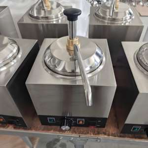 Machine à sauce fromage multifonctionnelle Fontaine à sauce à pompe Machine à fromage <span class=keywords><strong>Pizza</strong></span> Tomate Sauce et machine à fromage - Product Image 4