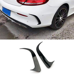 2 Piezas de Molduras de Parachoques Trasero en Negro Brillante ABS para <span class=keywords><strong>Mercedes</strong></span> <span class=keywords><strong>Benz</strong></span> <span class=keywords><strong>Clase</strong></span> <span class=keywords><strong>C</strong></span> C205 C63 Amg 2 Puertas Coupé Deportivo 2015-<span class=keywords><strong>2020</strong></span> - Product Image 6