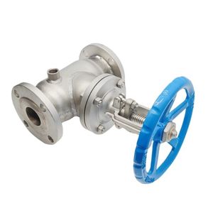 Válvula de Compuerta Manual con Brida de Acero Inoxidable 304 BZ41W-16P para Agua Caliente, Aislada para Altas Temperaturas, DN80 - Product Image 4