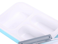 Couvercle Transparent Compartiment En Acier Inoxydable 304 Boîte À Lunch Scellé Employé De Bureau Étudiant Micro-ondes Tiffin pour L'école De Travail