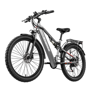 Bicicleta Eléctrica RANDRIDE YG90 de Litio con Llantas de 27.5*2.4'', Motor Trasero sin Escobillas de 17Ah, Suspensión Completa y Pantalla LCD para Ciudad - Product Image 1