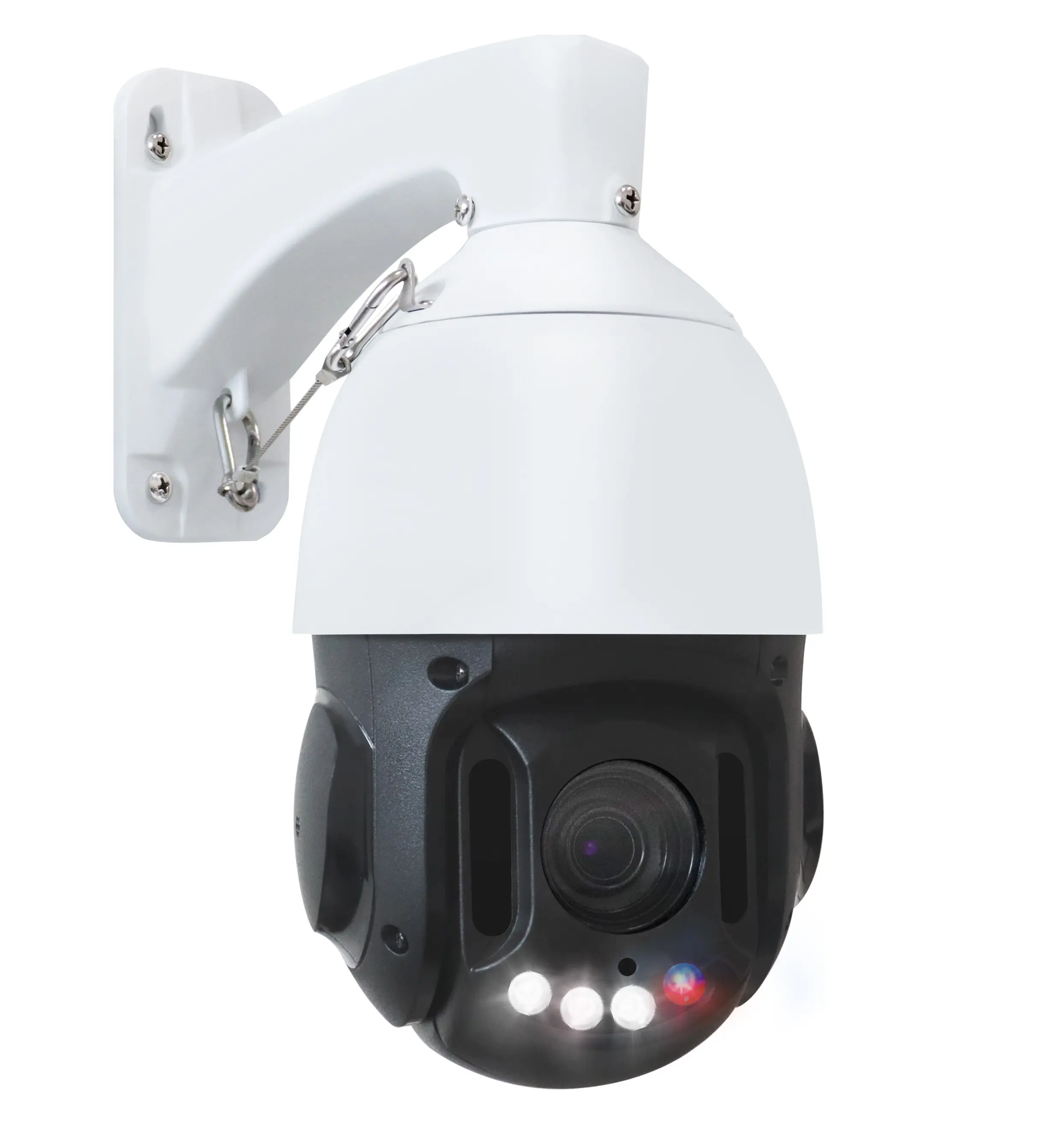 Dual Light IP KI Kamera Taschenlampe Alarm Sicherheit Überwachung 18X Zwei-Wege-Audio-Spiegellampe Scheinwerfer automatische Überwachung PTZ Kamera