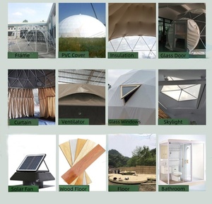 Carpa de Acero de Una Sola Capa con Cubierta de PVC Resistente y de Alta Calidad para Fiestas, Bodas y Eventos al Aire Libre en Invierno - Product Image 5