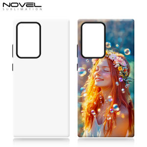 Coque de téléphone vierge par sublimation 3D 2in1 housse de téléphone DIY TPU Plus coques de téléphone PC pour impression de film pour Sam Sung Note 20 Ultra Series - Product Image 6