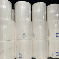 Gros Écologique Pas Cher Chine Matière Première Papier de Toilette Jumbo Rouleau Brut
