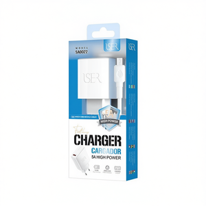 Chargeur haute puissance USER 5A avec câble micro USB pour une charge rapide - Product Image 2