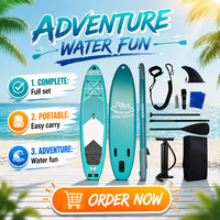 Planche à pagaie gonflable de 10,6 pieds avec accessoires SUP pour débutants