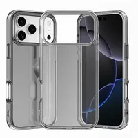 Coque de téléphone transparente antichoc à paillettes compatible avec iPhone 17 Air 16E 15 14 13 12 11 Pro Max Plus Mini XS 7 8 XR