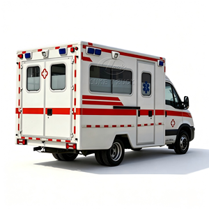 Ambulancia con Módulo I-VECO 4x4 Equipada con Alarma, Ambulancia con Advertencia Visible, Furgoneta Médica de Rescate - Product Image 1