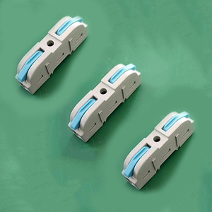 Universal <b>Quick</b> Splice <b>Connectors</b> 1P Two-Core Push-in Wire Terminals for 0.75-2.5mm2 LED Power Electric Wire Copper Contact - Product Image 3