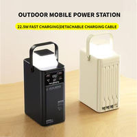 Batterie externe personnalisée avec logo, grande capacité (30000 mAh, 50000 mAh, 60000 mAh, 80000 mAh), charge ultra-rapide, alimentation mobile