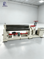 Machine à cintrer les tôles universelle symétrique à 3 rouleaux W11 20x2500 pour tôles en acier au carbone et en acier inoxydable