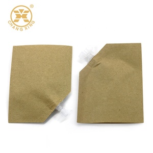Sacs en papier kraft biodégradables écologiques, pièces, sac en papier kraft liquide imperméable, pochette à bec en papier - Product Image 3