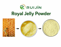 Poudre de Gelée Royale Lyophilisée 100% Pure et Naturelle, 10-HDA 4%-6%, Qualité Alimentaire, Vente en Gros OEM/ODM