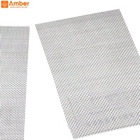 Malla Metálica Tejida de Aleación de Aluminio Personalizada, Pantalla Metálica Rígida para Protección de Equipos Mecánicos y Blindaje de Seguridad