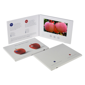 <span class=keywords><strong>Personalizado</strong></span> Digital de 7 pulgadas libro carpeta postal música tarjeta de <span class=keywords><strong>Video</strong></span> de catálogo de pantalla Lcd <span class=keywords><strong>para</strong></span> <span class=keywords><strong>cumpleaños</strong></span> - Product Image 3