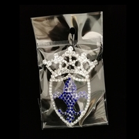 Broche en strass de fleur de lys de beauté épingles à ceinture pour fiançailles de mariage ou cadeau pour les concours de beauté
