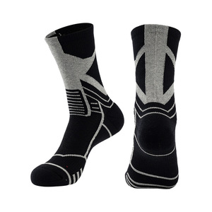 Elite Quần Áo Bóng Rổ Nam Đạp Xe Leo Núi Ngoài Trời Thấm Hút Mồ Hôi Tất Chạy Bộ Thoáng Khí Tất Thể Thao Đế Khăn - Product Image 2