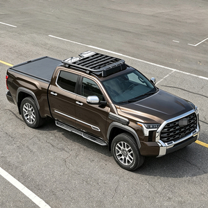 Porte-bagages de toit en alliage d'aluminium avec tente latérale, boîte de toit et spoiler avant pour Toyota Tundra/Tacoma - Capacité de charge de plus de 100 kg - Product Image 4