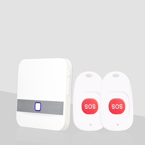 Tenzu cd806s USB-C có thể sạc lại IP68 không thấm nước ABS Cửa Điện thoại bệnh nhân cao tuổi khẩn cấp cuộc gọi âm thanh 1 máy thu 2 máy phát - Product Image 4