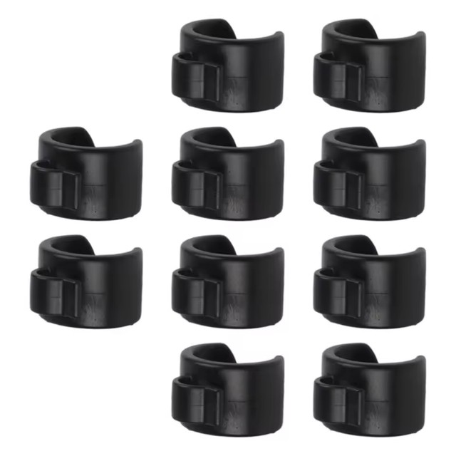 ABS Cable Clamps Cable Clips for Smartphone Studio Home Quick Tripod Setup Sturdy Construction Versatile Cable Organization
