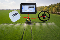 Système de pilotage automatique de tracteur WISDOM BEIDOU avec GPS RTK, précision de 2,5 cm et télécommande du moteur pour l'agriculture